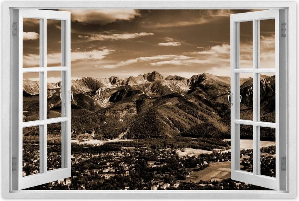 Poszterek 120x80 Tátra Lengyel hegyek Kilátás