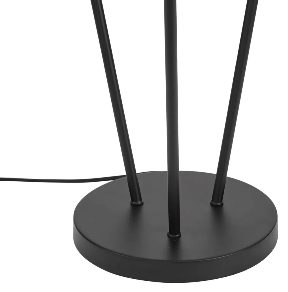 Modern állólámpa fekete 3-lámpás GU10 35mm - Thomas