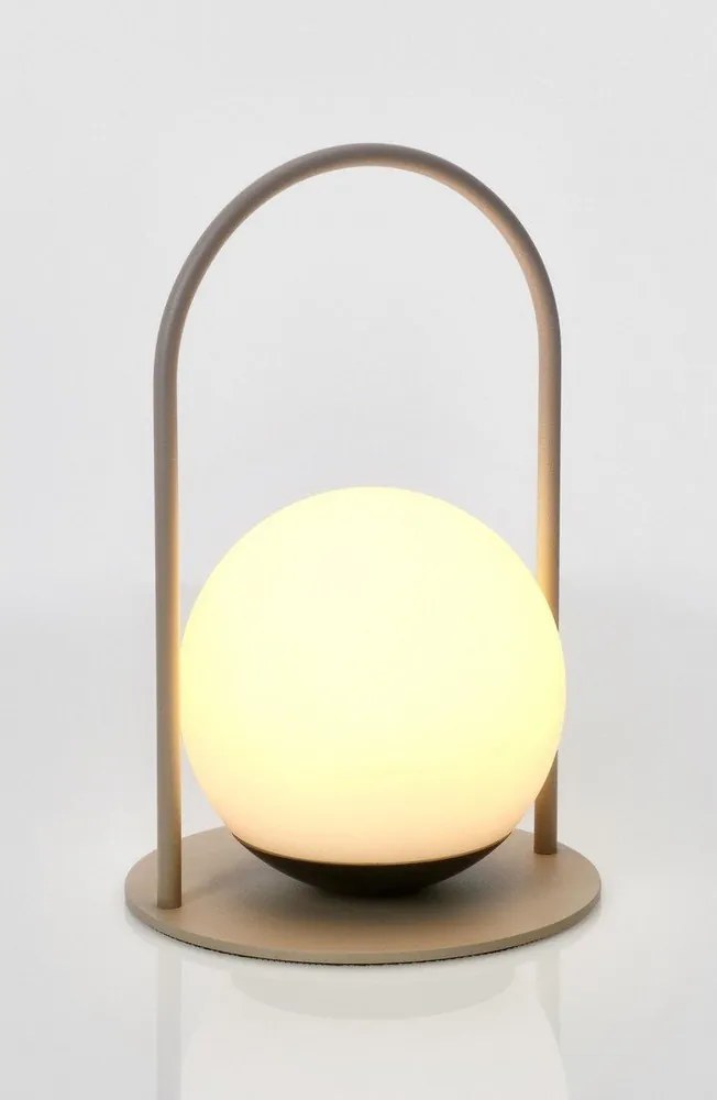 USB LED asztali dimmelhető kültéri lámpa ø 13,5 cm Pansy – Bizzotto