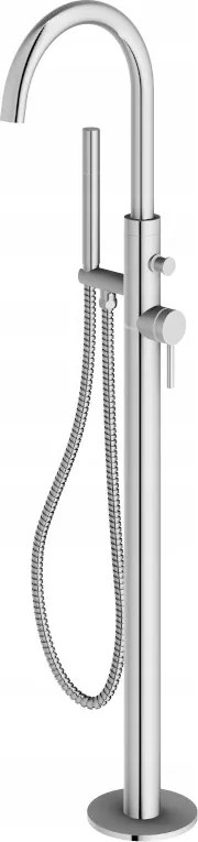 Kádtöltő csaptelep egykaros szabadonálló Kohlman Axel króm QF1165A