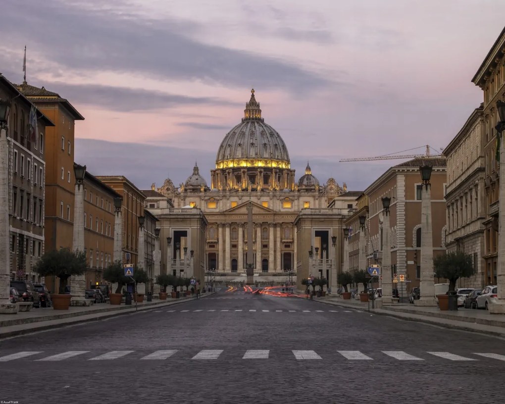 Poszter 50x40cm Szent Péter-bazilika, Assaf Frank