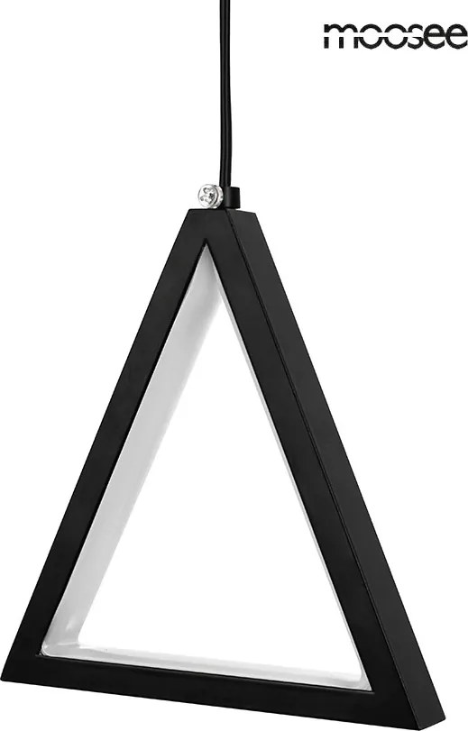 KING HOME MSE010100332 ACUSTICA Többágú Függesztett Lámpa Fekete LED IP20