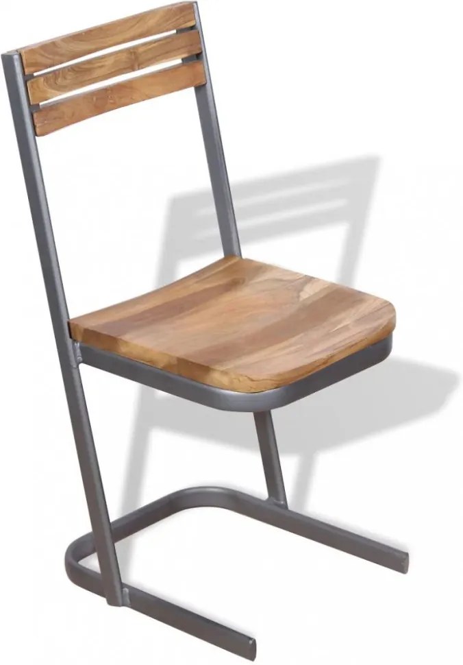 6 db tömör tíkfa étkezőszék