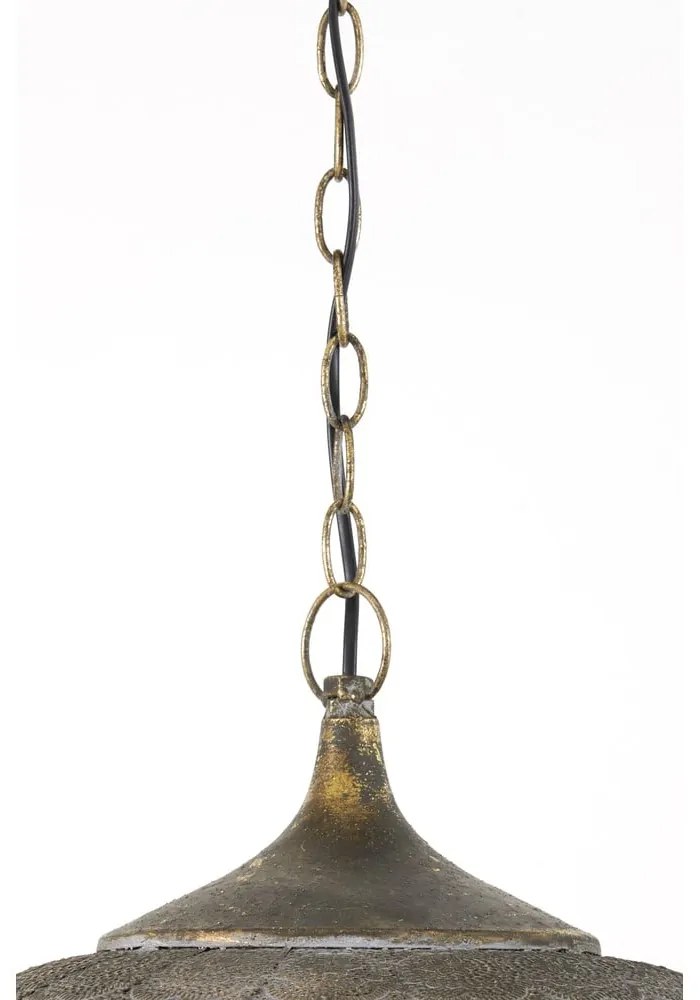 Rézszínű mennyezeti lámpa ø 43,5 cm Emine – Light &amp; Living