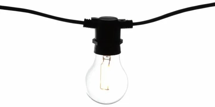 GARTHEN Kerti LED üveg izzók 5 m meleg fehér