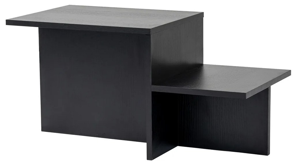 Harmony Wood Black dohányzóasztal