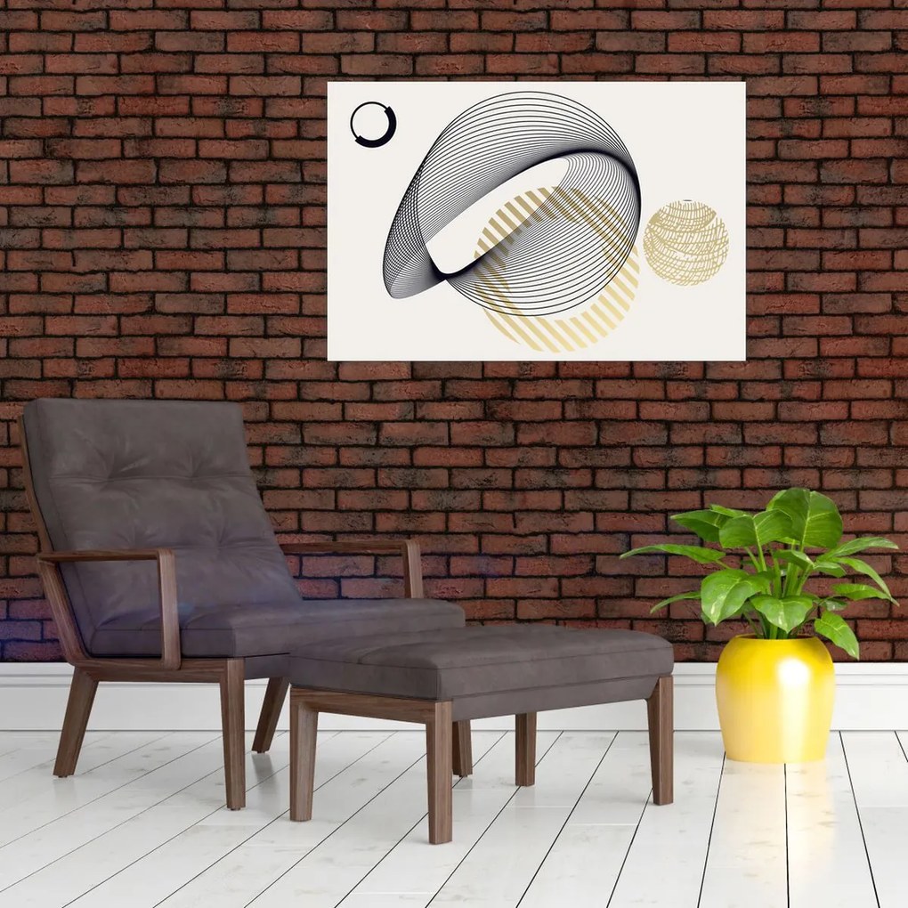 Kép - Geometriai formák N⁰3 (90x60 cm)