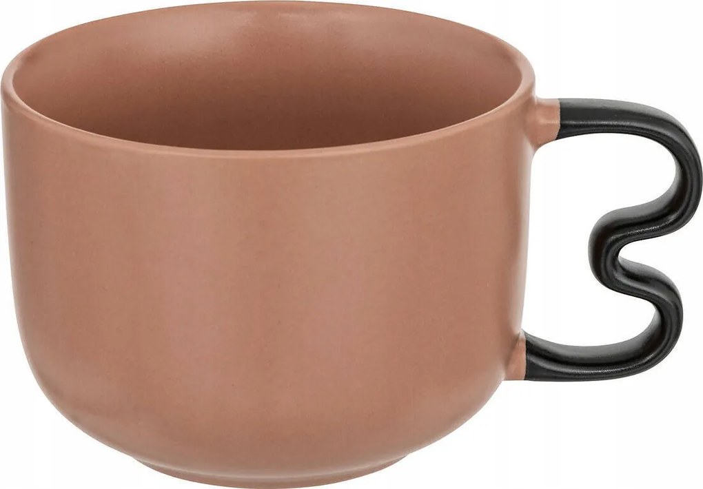 Kerámia Kávés Teáscsésze Nagy 580 ml Kávés Teáscsésze Rózsaszín