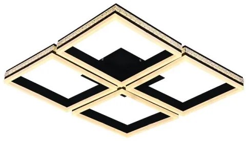 LED dimmelhető felületre szerelt csillár LED/215W/230V 3000-6500K + távirányító