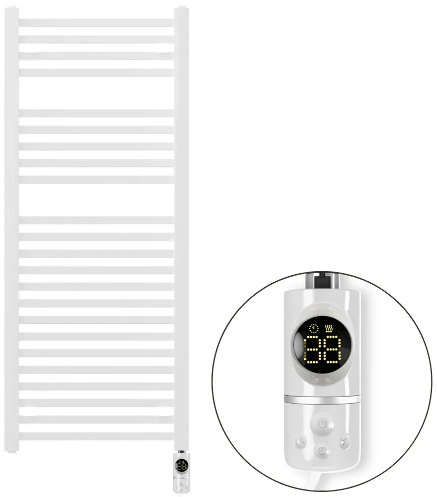 Welland Radiators Welland Lux fehér elektromos törölközőszárító design radiátor 500 x ...
