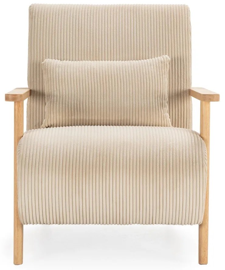 Bézs fotel Bonnie – Marckeric