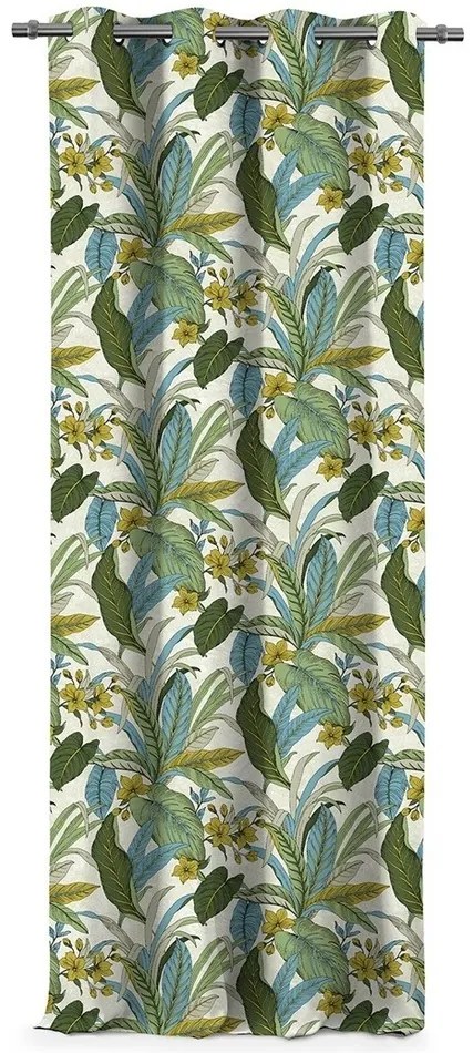 AmeliaHome Blackout Canopy függöny, zöld, 140 x 245 cm