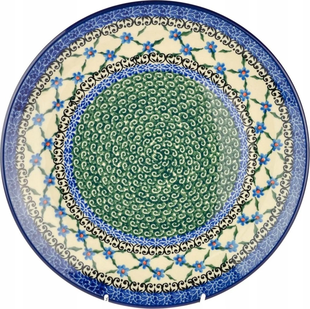 Ebédlő tányér 25cm Ceramika Artystyczna Bolesławiec