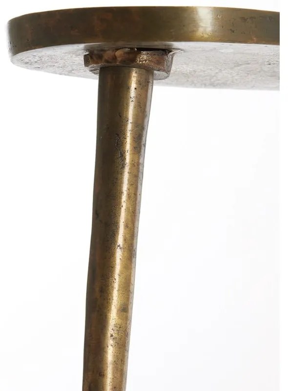 Fém tárolóasztal 30x53 cm Lienz – Light &amp; Living