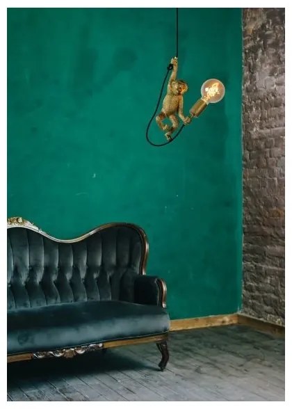 Lucide 10202/01/30 - Fali lámpa EXTRAVAGANZA CHIMP 1xE27/60W/230V