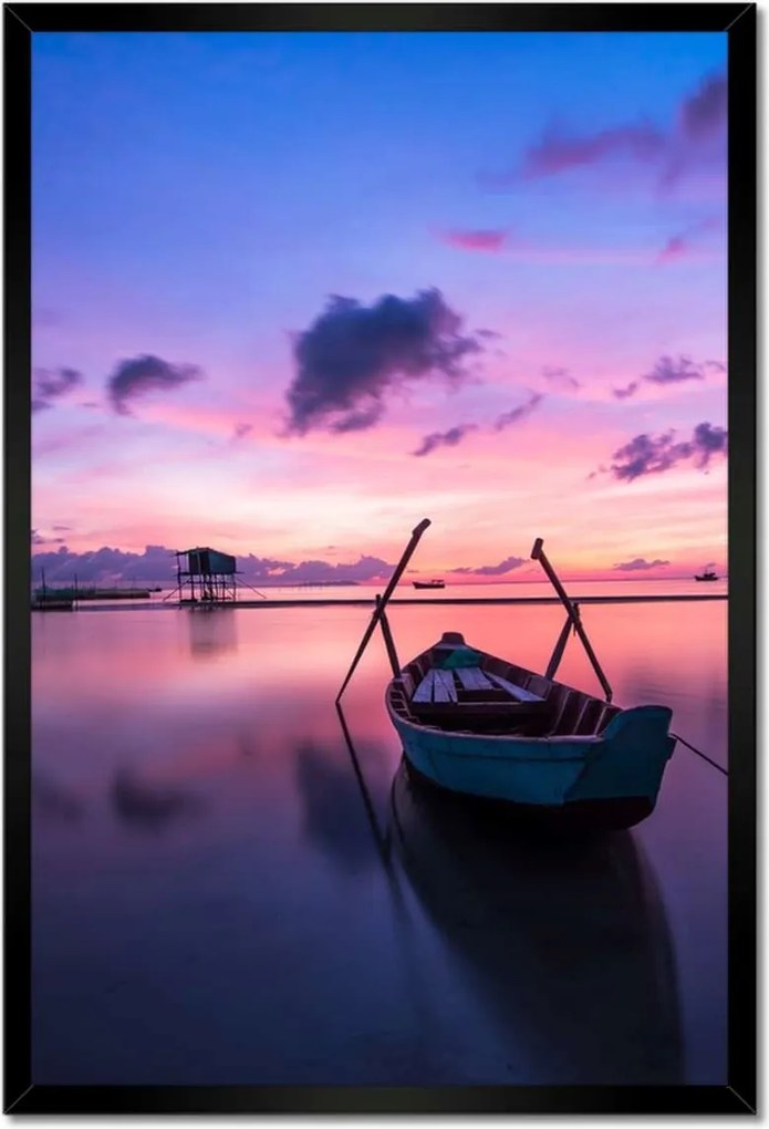 Poszterek keretben 40x60 Halászcsónak