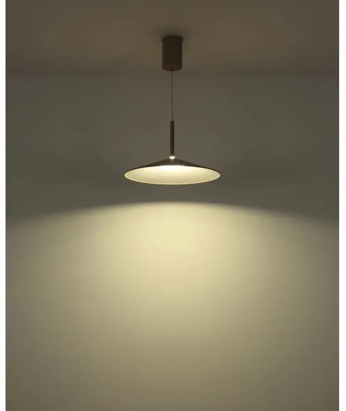 Globo 15635SA - LAMPONE LED zsinóros függeszték 18W/230V 4000K bézs