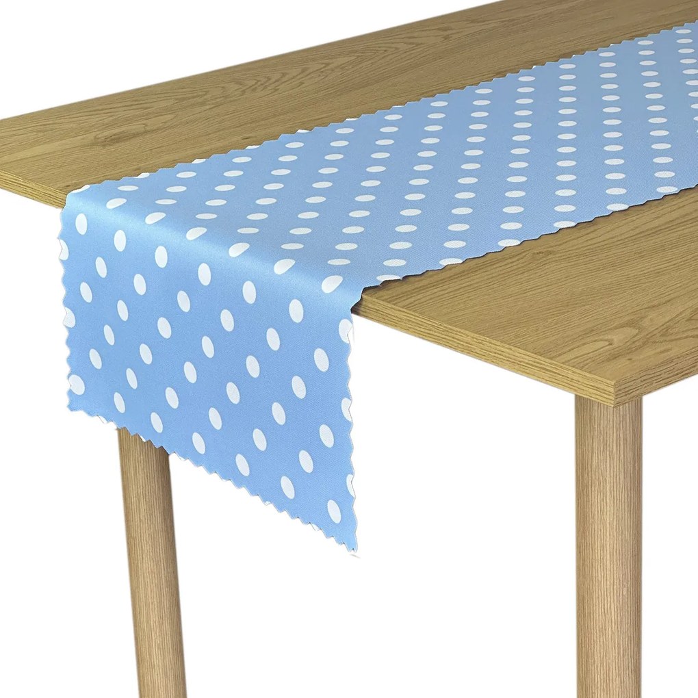 Abrosz Foltálló Pöttyös Kék 50x100 cm