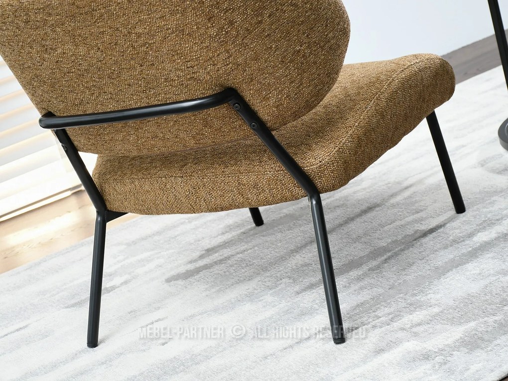 Fotel Estrida F (világosbarna + fekete). 1110041