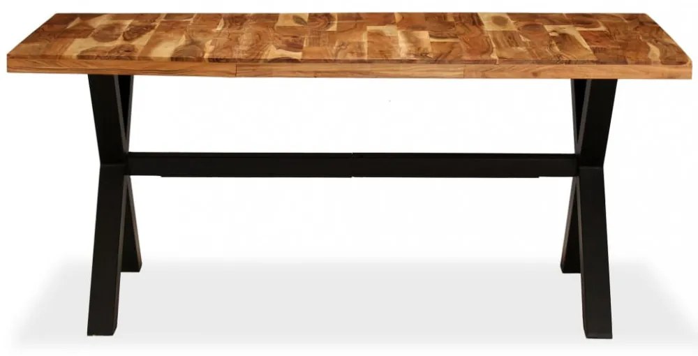 tömör akácfa/mangófa étkezőasztal 180 x 90 x 76 cm