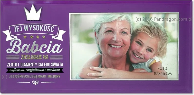 Képkeret Nagymama Megérdemli Az Aranyat És A Gyémántot