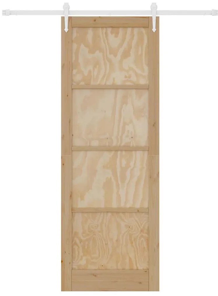 Csúszó ajtó Egyéb ORKDAL Természetes és fehér 83 x 232 cm