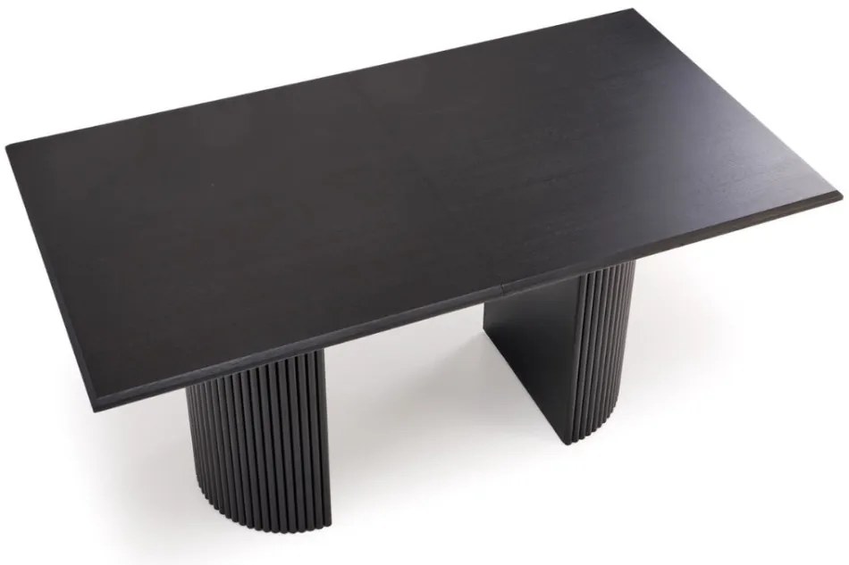 Bolero bővíthető étkezőasztal fekete 160-250cm