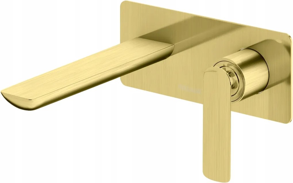 Falsík alatti mosdó csaptelep Kohlman Experience Brushed Gold QW185EGDB