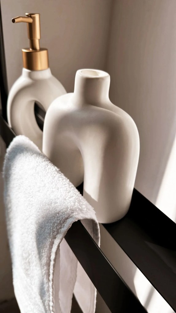 Fürdőszobai polc SF02 60cm black matt