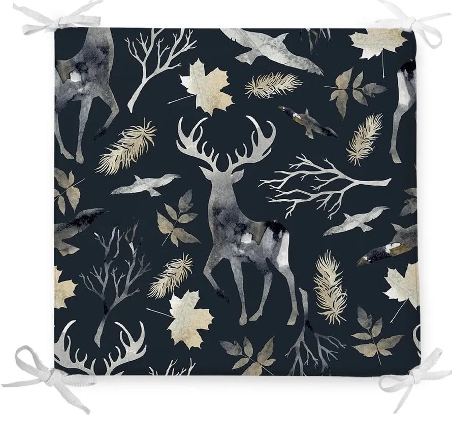 Wild Forest karácsonyi pamutkeverék székpárna, 42 x 42 cm - Minimalist Cushion Covers