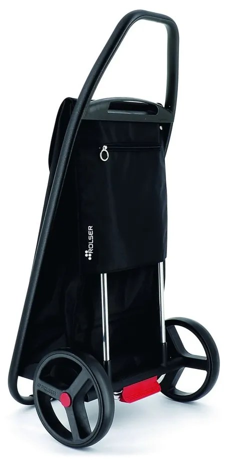 Gurulós bevásárlótáska 53 l Com Tweed Polar Black Tube – Rolser