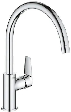 Grohe BauEdge 2020 mosogató csaptelep forgó karral króm 31233001 G31233001
