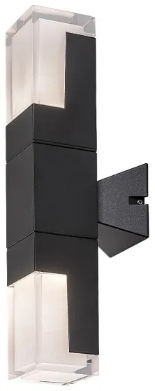 Rabalux 77127 - DARVAS LED kültéri fali lámpa 12W 230V IP54