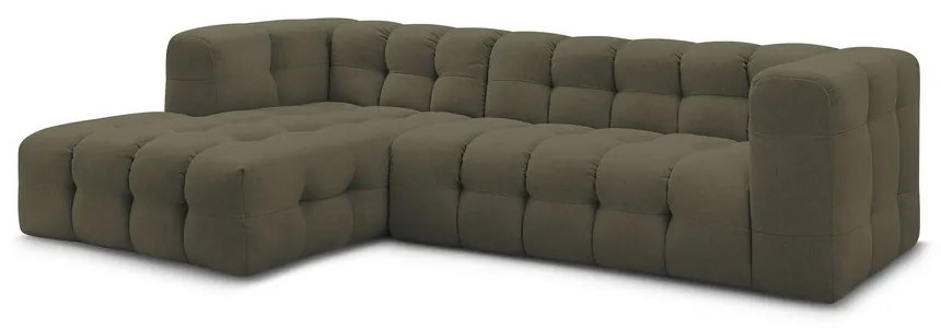 Zöld sarokkanapé Cloud – Bobochic Paris