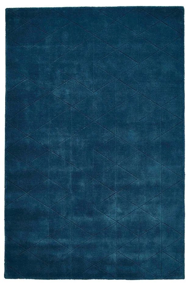 Kasbah kék gyapjú szőnyeg, 150 x 230 cm - Think Rugs