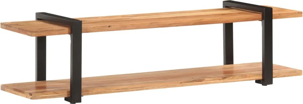 vidaXL tömör akácfa TV-szekrény 160 x 40 x 40 cm