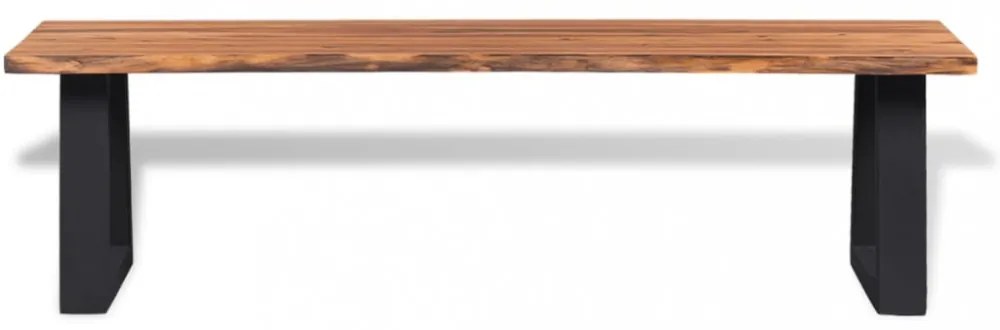 tömör akácfa pad 145 cm