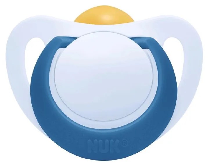 NUK Star baba cumi latex 18-36 h, kék, vel. 18-36 h