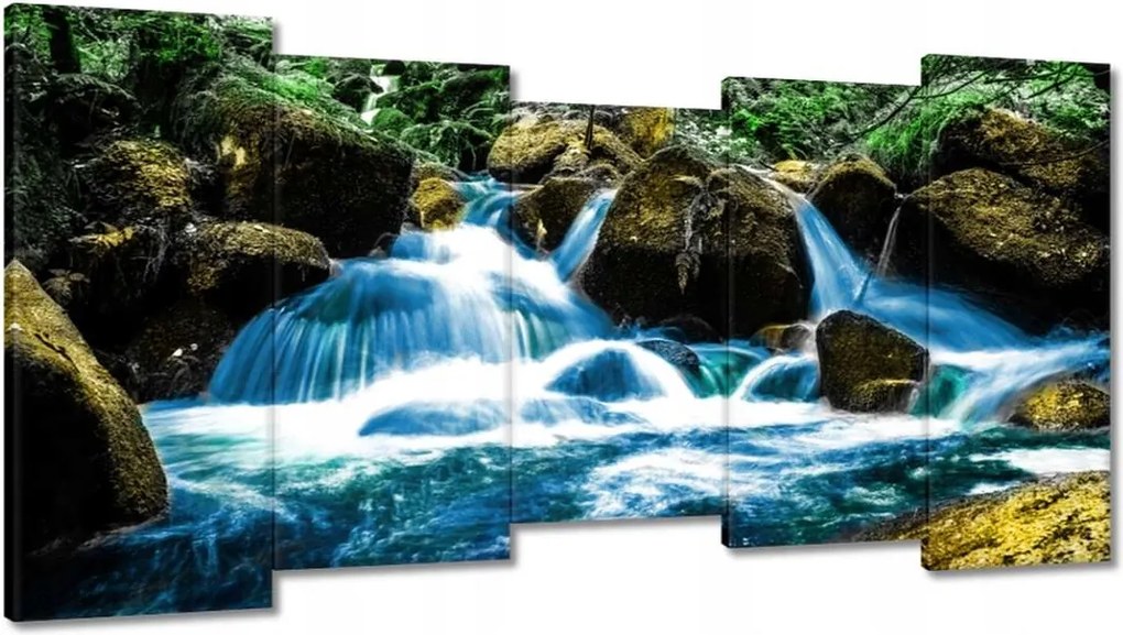 Festmények 150x80 Hegyi vízesés