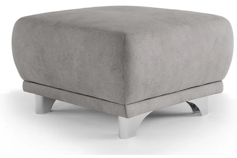 RIMINI szürke puff 66x66 cm