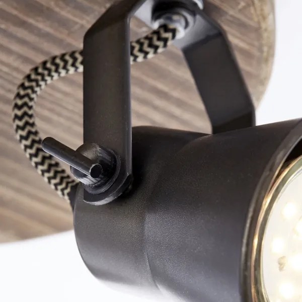 Brilliant - SEED 3xGU10/5W/230V spotlámpa fekete/barna