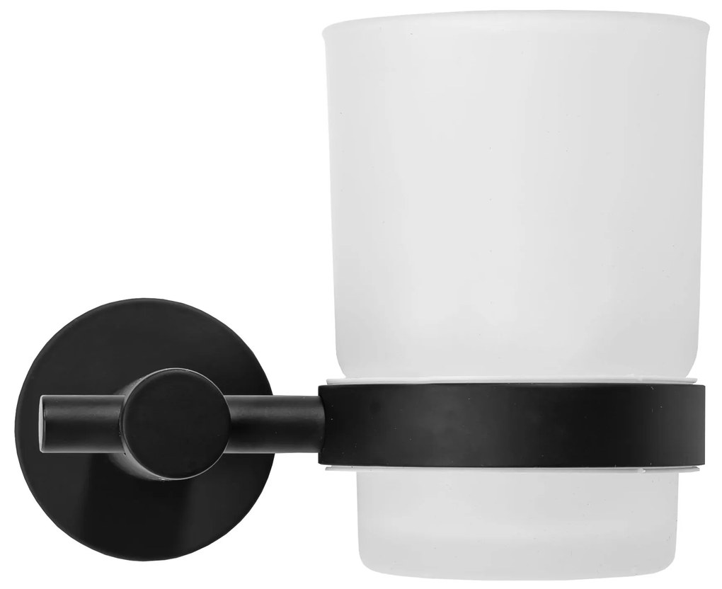 Fürdőszobai pohár Black 322233C
