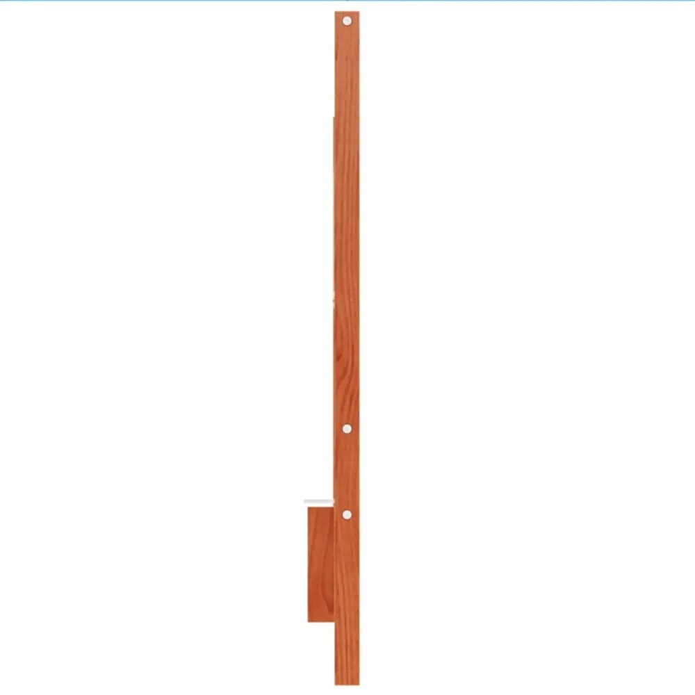viaszbarna tömör fenyőfa fejtámla 135 cm