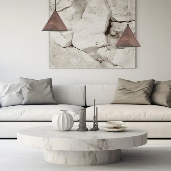 Csillár zsinóron BOSCO 1xE27/15W/230V barna