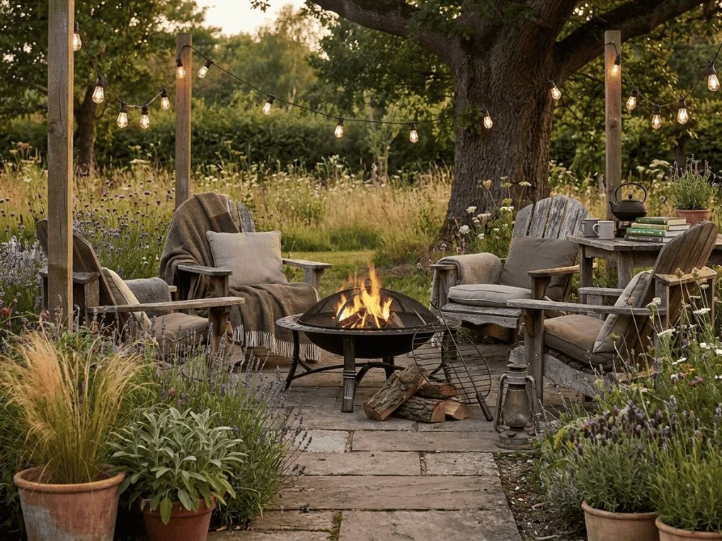 Fém hordozható tűzrakóhely FIREBOWL ∅ 90 cm, fekete