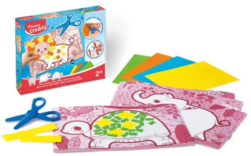 Kreatív készségfejlesztő készlet, MAPED CREATIV, Early age, ujjfesték (IMAC907043)