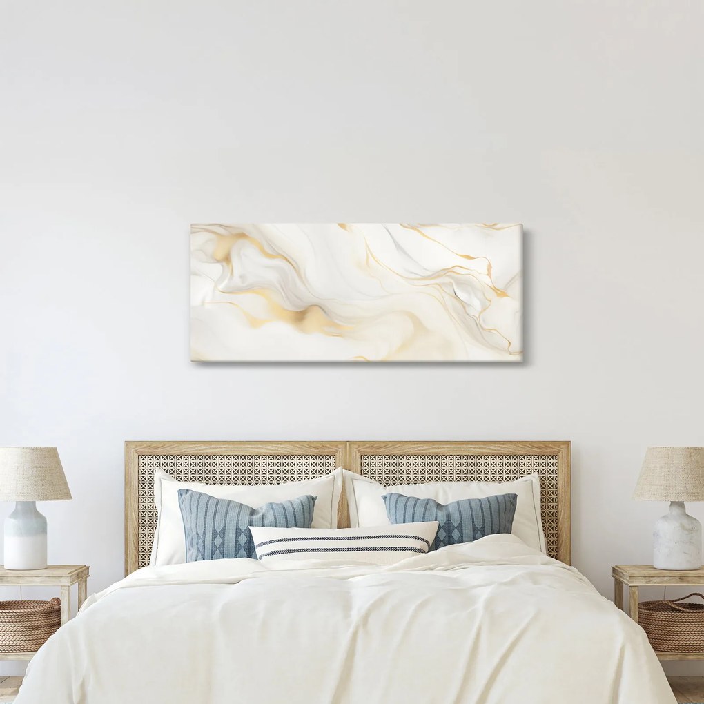 Kép - Absztrakció dekorációval (120x50 cm)