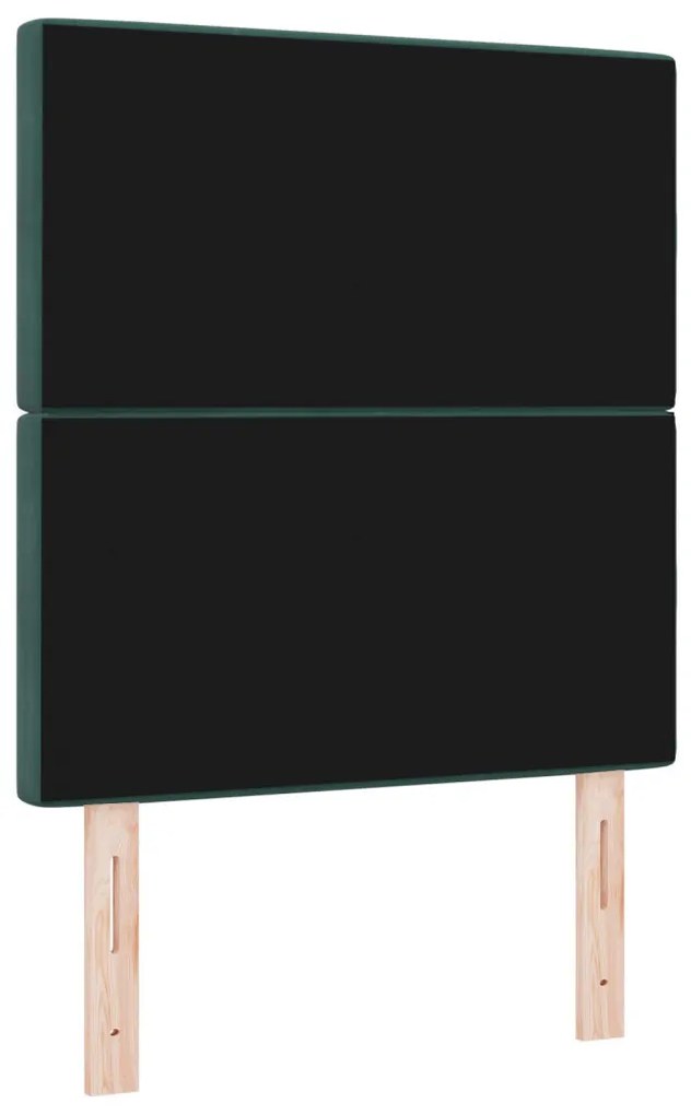 Fejtámla Kristálygombos Tűzött Sötét Zöld 80 cm Bársony, Fejtámla Kristálygombos Tűzött Sötét Zöld 160 cm Bársony