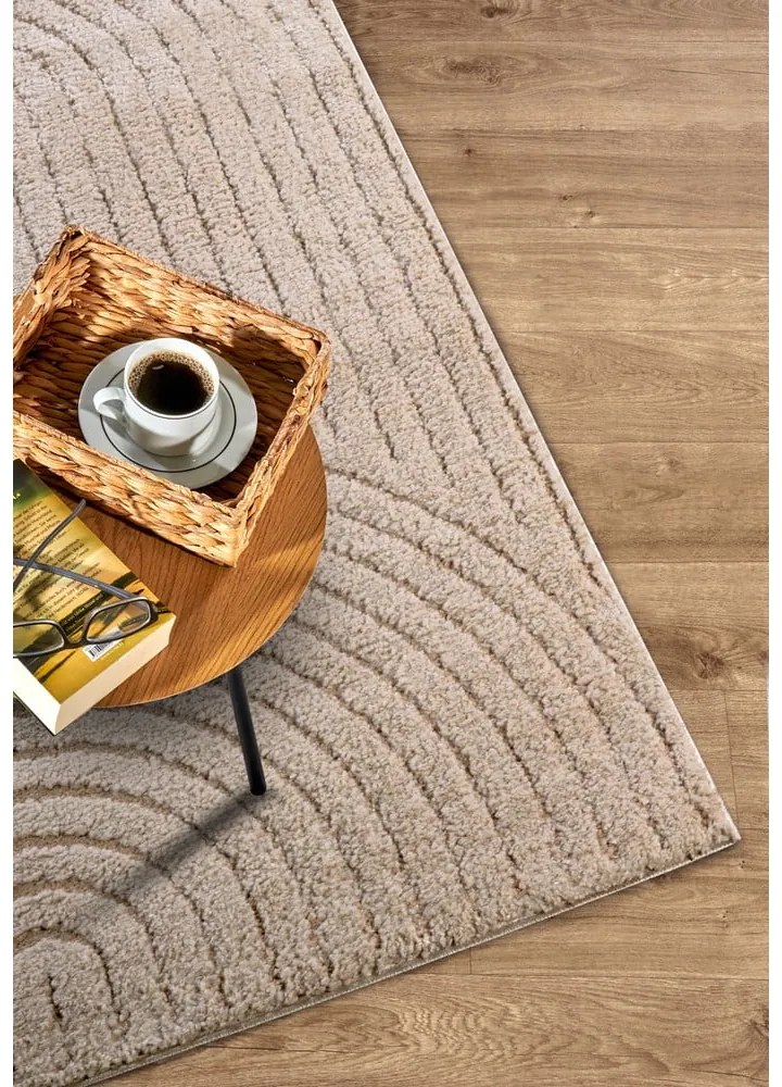 Szürkésbarna szőnyeg 160x235 cm Panglao New York Taupe – Elle Decoration