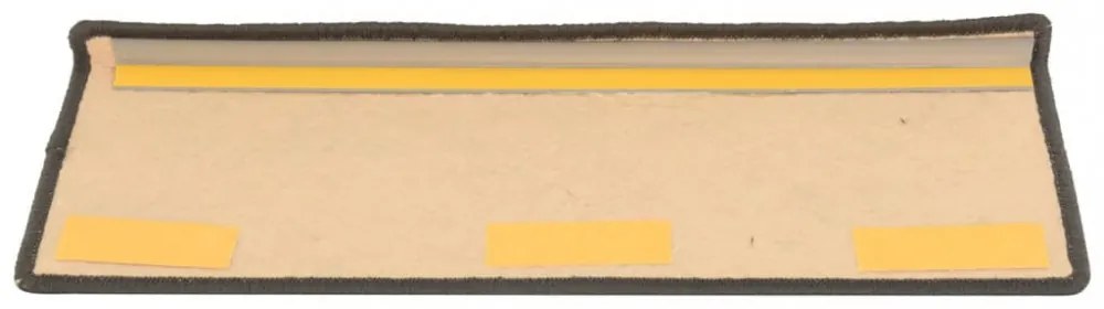 15 db szürke-bézs öntapadó lépcsőszőnyeg 65x21x4 cm